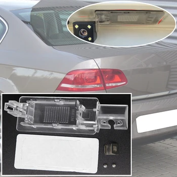 Для VW Passat B7 2015 2014 2013 2012 2011 Задний багажник Камера заднего вида Кронштейн для номерного знака Фары Замена крепления корпуса