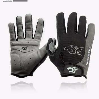 Для верховой Езды, Новые ГЕЛЕВЫЕ мужские Велосипедные перчатки с полным пальцем, Нескользящие, mtb, велосипедные Перчатки, Гоночные спортивные Дышащие Противоударные