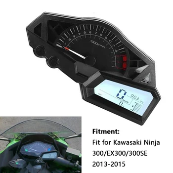 ЖК-Цифровой Мотоциклетный Датчик Спидометр Одометр Спидометр Для Kawasaki Ninja300 EX300 2013-2017
