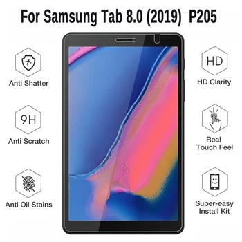 Защитный экран из закаленного стекла Для Samsung Galaxy Tab A 2019 8.0 С Защитной пленкой S Pen P200 P205 SM-P200 SM-P205