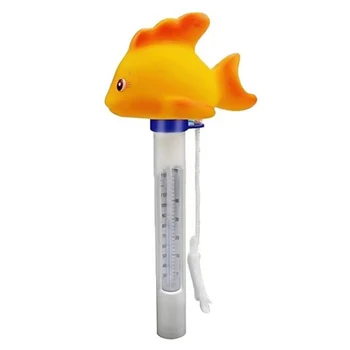 Измеритель температуры воды в бассейне с мультяшным рисунком, точный Портативный термометр для бассейна, инструмент для горячей ванны, спа-ванны, рыбных прудов