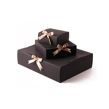 Квадратные Подарочные коробки Бант Коробка Сюрприз Картонный подарок На День Рождения Роскошная упаковочная коробка Подарочный бумажный органайзер Подарки на День Святого Валентина