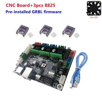 Контроллер GRBL с ЧПУ лазерная модернизация статья замена платы расширения cnc shield v3 3-осевая USB-карта