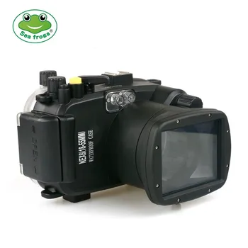 Корпус Подводной камеры Seafrogs 40m Чехол для Sony NEX6 18-55 мм Водонепроницаемый Корпус Чехол для Камеры