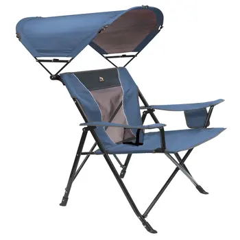 Кресло SunShade Comfort Pro, лишайниково-синее, для взрослых