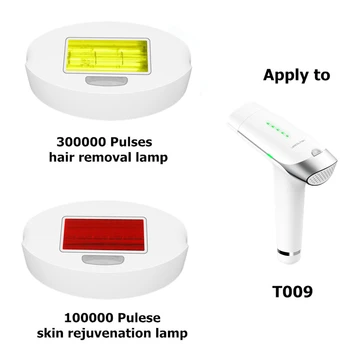 Лампа-Деплиатор Lescolton IPL для Лазерного Устройства для Перманентного удаления волос T009, Лампа для флэш-Эпиляции, Лампа для Омоложения, Лампа для Эпиляции