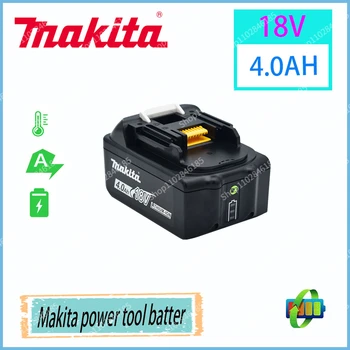 Литий-ионный аккумулятор Makita 18V 4.0Ah для Makita BL1830 BL1815 BL1860 BL1840 замена батарей электроинструмента