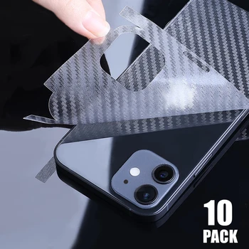 Матовая задняя пленка из углеродного волокна для iPhone 14 Pro Max Plus, наклейка против отпечатков пальцев, защитная пленка для заднего экрана для iPhone 14Plus 14Pro