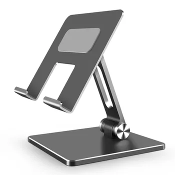 Металлическая Настольная Подставка для мобильного телефона для iPhone iPad Xiaomi Регулируемый Настольный держатель планшета Универсальная настольная подставка для мобильного телефона