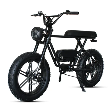 Модный электрический мотоцикл мощностью 750 Вт 1000 Вт с подвеской, дешевый электрический велосипед