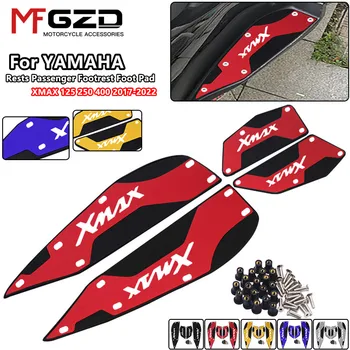 Мотоцикл xmax Передняя Задняя Подножка Подножки Подножки Для YAMAHA XMAX 125 250 300 2017-2021 XMAX 400 2018-2023