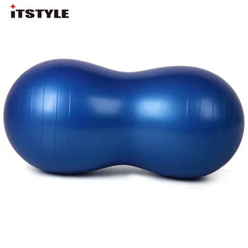 Мяч для пилатеса и йоги с защитой от разрыва, домашнее оборудование для упражнений, спортивный зал, арахисовый мяч для йоги и фитнеса