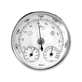 Настенный Бытовой термометр-гигрометр, Высокоточный манометр, прибор для измерения воздушной погоды, барометр