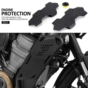 Новая Защита двигателя Мотоцикла, Обтекатель, Алюминиевая Защитная Крышка, Защита Головки блока цилиндров Для PAN AMERICA 1250 1250S RA1250 2021 2022