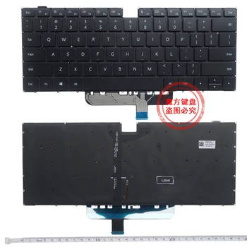 Новая клавиатура США для ноутбука Huawei HBB-WAE9PHNL KLVC-WFE9L KLVC-WFH9L KLVC-WAH9L Английская клавиатура с подсветкой