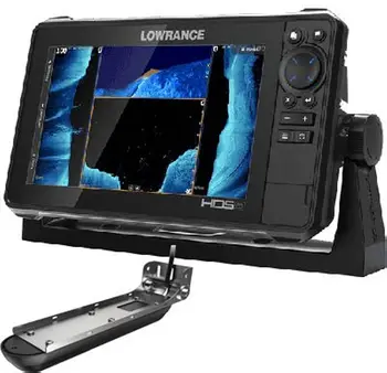 (НОВАЯ СКИДКА)  Lowrance HDS-9 Live с датчиком Active Imaging 3-в-1 для крепления на транце и схемой C-MAP Pro