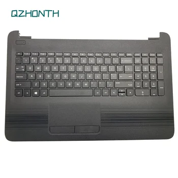 Новинка Для HP 15-AY 15-BA, Верхний чехол для рук с клавиатурой и тачпадом, черный 855027-001