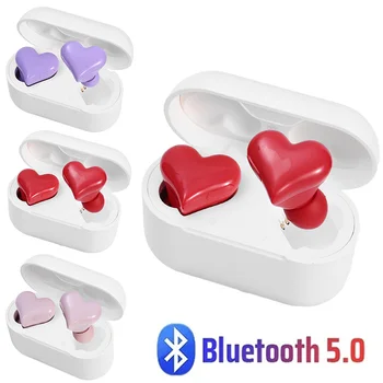 Новые Беспроводные Наушники Heartbuds Bluetooth, Наушники, Bluetooth-Гарнитура, Сердечные Бутоны, Женские Модные Игровые Студенческие Наушники, Подарок Для Девочки