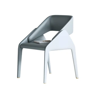 Обеденный стул, домашний минималистичный стул, идеи для ресторана, Спинка стула, подлокотник, Дизайнерское кресло для конференций