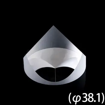 Оптическая Стеклянная Пирамидальная Призма K9 38,1x28,5 мм, Физический Рефрактор, Спектр света