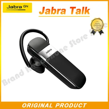 Оригинальная беспроводная гарнитура Jabra Talk Bluetooth для звонков по громкой связи высокой четкости, Мононаушники с микрофоном, потоковое мультимедиа