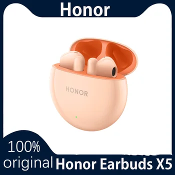 Оригинальные наушники Honor Earbuds X5 TWS, беспроводные наушники Bluetooth 5.2, подключение к двум устройствам, шумоподавление вызова 27 часов