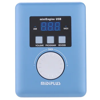 Оригинальный MIDIPLUS MiniEngine USB MIDI клавиатура Электрический фонарик синтезатор жесткий тон Портативный мини синтезатор