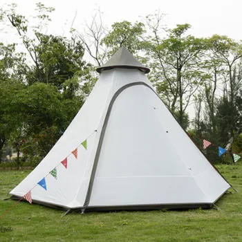 Открытый кемпинг Индийская палатка вигвам на 3-5 человек Ветрозащитный навес для кемпинга Новая беседка Башня Палатка