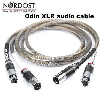Пара разъемов HiFi Nordos Odin из стерлингового серебра XLR Аудиокабель Аудиофильский Балансный кабель Canon RCA Lotus Plug Сигнальный кабель