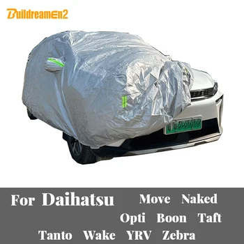 Полное Покрытие Автомобиля Auto Outdoor UV Sun Снег Дождь Защита От Царапин Чехол Для Daihatsu Move Naked Opti Boon Taft Tanto Wake YRV Zebra