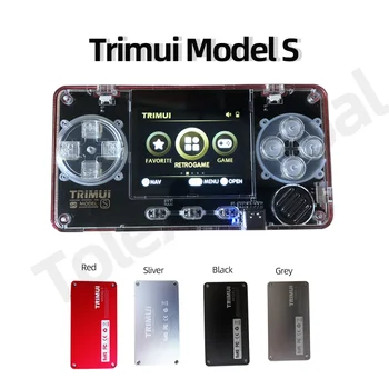 Портативная игровая консоль Trimui Model S 2,0Дюймовый IPS экран Симулятор Ретро Игровой консоли Установлено 5000Game Портативный мини Подарок