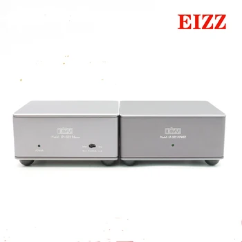 Проигрыватель виниловых пластинок EIZZ LP-302 POWER MM / MC Проигрыватель виниловых пластинок с Поворотным столом, Встроенный Усилитель мощности MM MC с отдельным питанием