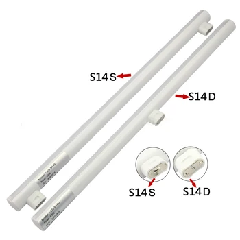 Светодиодный светильник linestra S14D S14S с интегрированной трубкой 300 мм 500 мм 4 Вт 7 Вт 10 Вт 15 Вт для мытья зеркальных стен CE UL