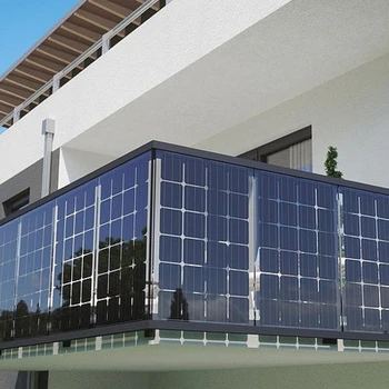 Сертифицированная VDE Сверхлегкая Электростанция Полностью Черная Солнечная Панель 400 Вт 800 Вт 600 Вт Balkon Solaranlagen Komplet Balcony Solar System