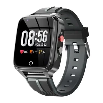 смарт-часы 4g для пожилых мужчин с длительным режимом ожидания, Студенческие часы SOS для IOS Android, часы с пульсом, измерением артериального давления, Шагомер, GPS-трекер