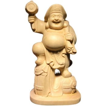 Статуя Будды Дайкокутэн высотой 15 см, Скульптура Бога богатства, Коллекция Фэн-шуй, Декор для дома