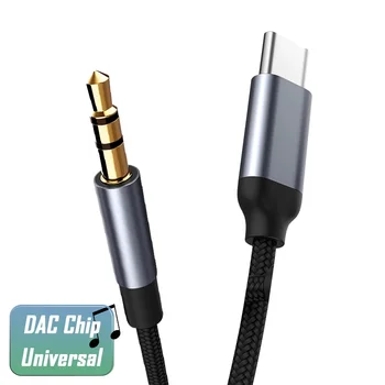 Тип USB C до 3,5 мм Aux Аудиокабель Гарнитура Динамик Разъем для наушников Адаптер Автомобильный Aux для Samsung S20 Plus Note 20 S21 Ultra Tab S7