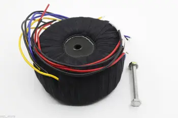 Тороидальный трансформатор из черной ткани мощностью 500ВА для усилителя PASS F7 0-18V 0-18V