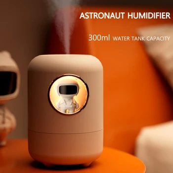 Увлажнитель воздуха астронавта 300 мл Домашний милый увлажнитель воздуха с ночным освещением