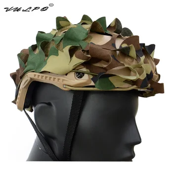 Чехол для тактического быстрого шлема VULPO, Маскировочный тканевый чехол для шлема, Военная экипировка для игры в CS, страйкбол, аксессуары для шлемов